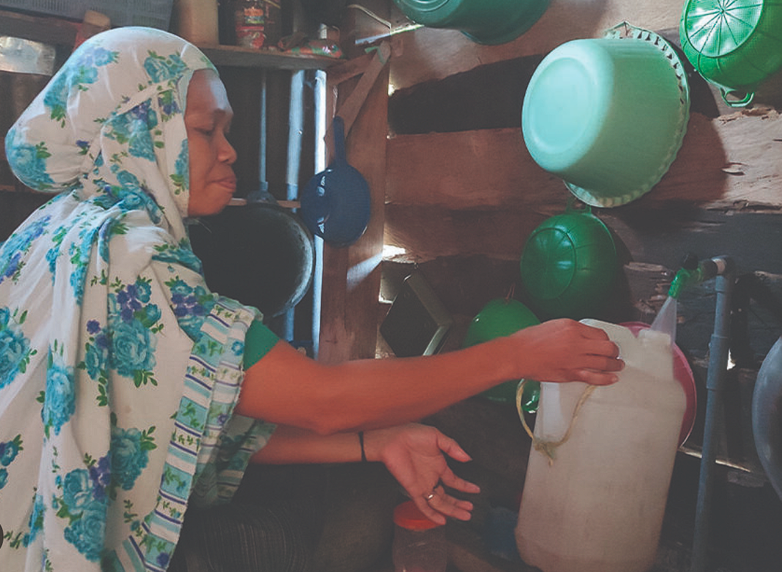 Support an individual through village transformation